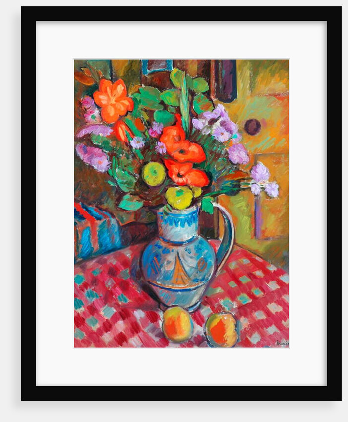 Flowers in a Pot by Bernard Meninsky