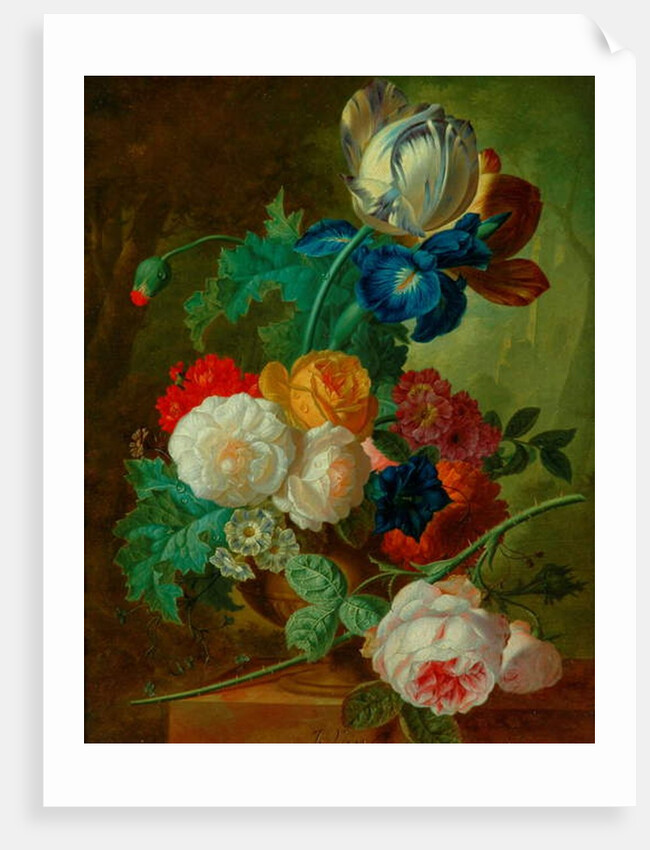 Flowerpiece by Jan van Os