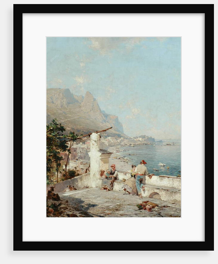 Capri, Golfe de Naples by Franz Richard Unterberger