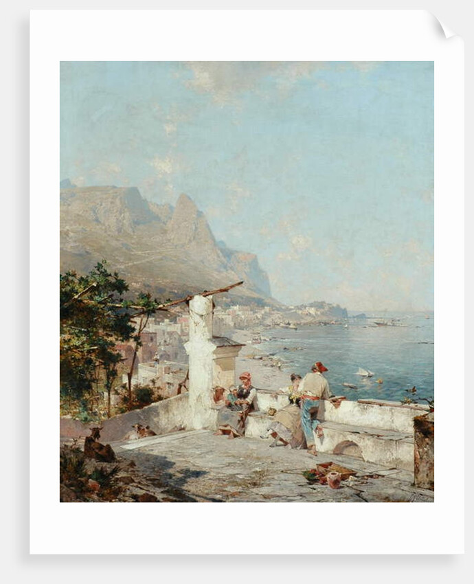 Capri, Golfe de Naples by Franz Richard Unterberger