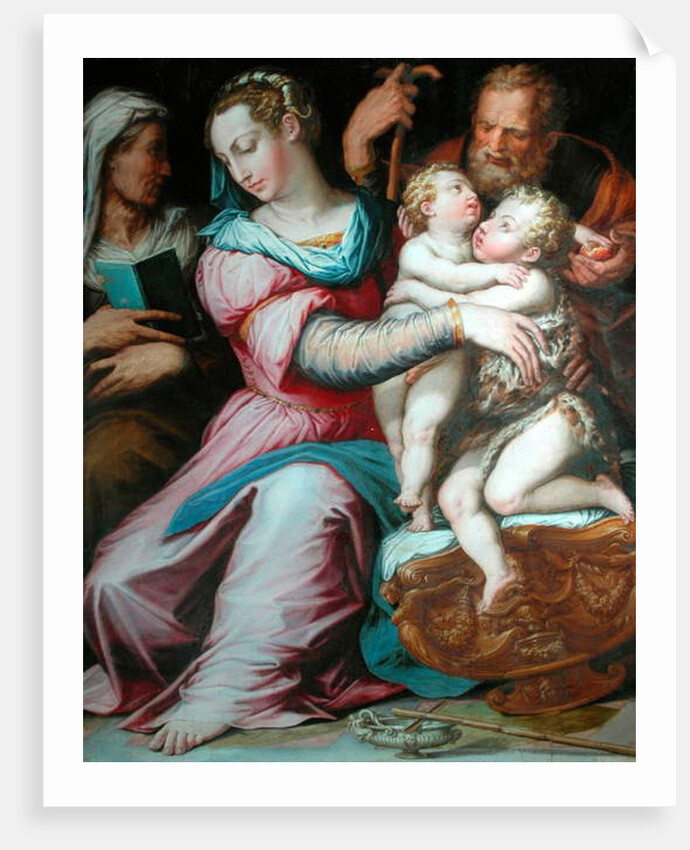 Holy Family with St John by Giorgio Vasari