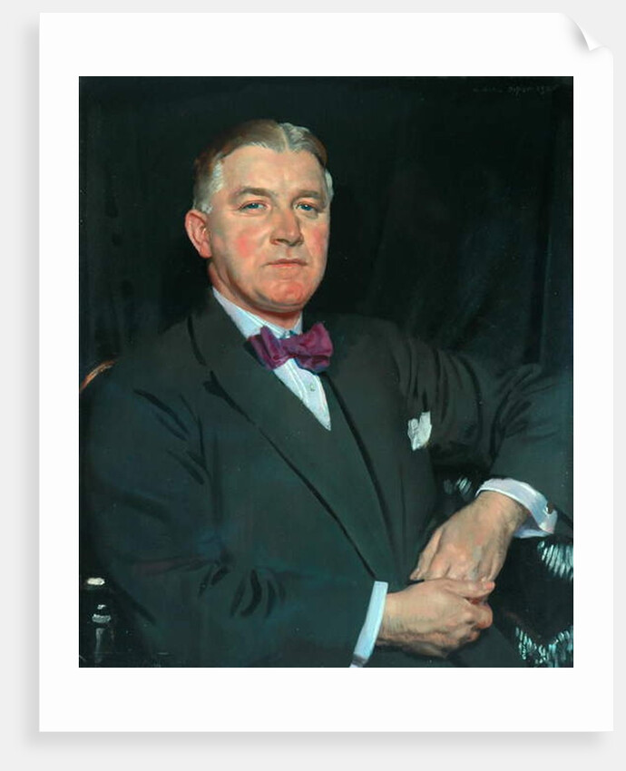 T. Howarth, JP, 1925 by William Orpen