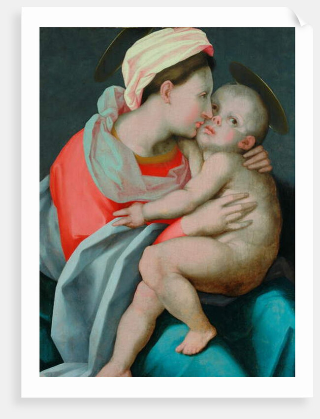 Madonna and Child by Giovanni Battista Rosso Fiorentino