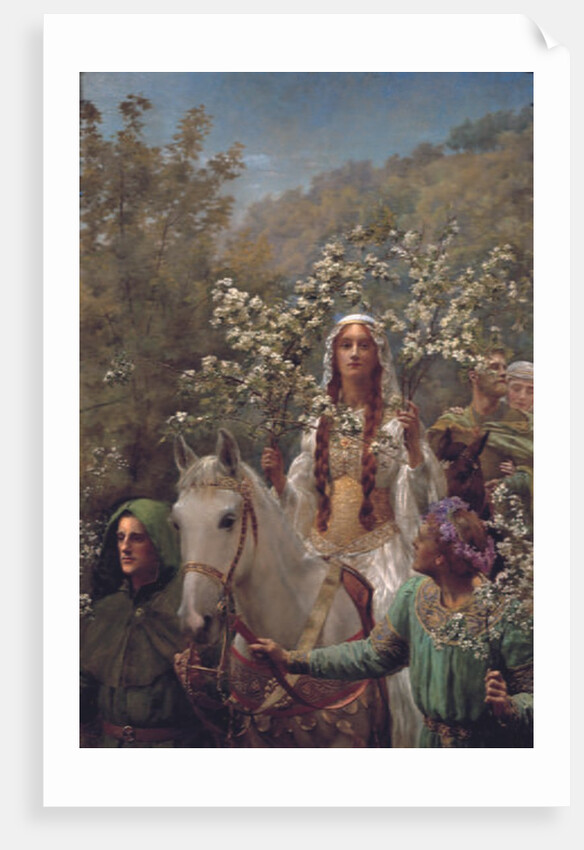 Queen Guinevere's Maying, c.1897 by John Collier