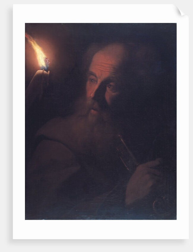 St Peter by Candlelight, c.1700-06 by Godfried Schalcken