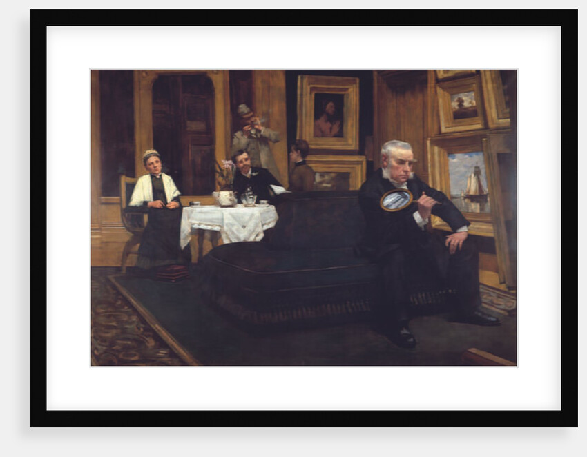 The Connoisseur, 1887 by Henry Herbert La Thangue