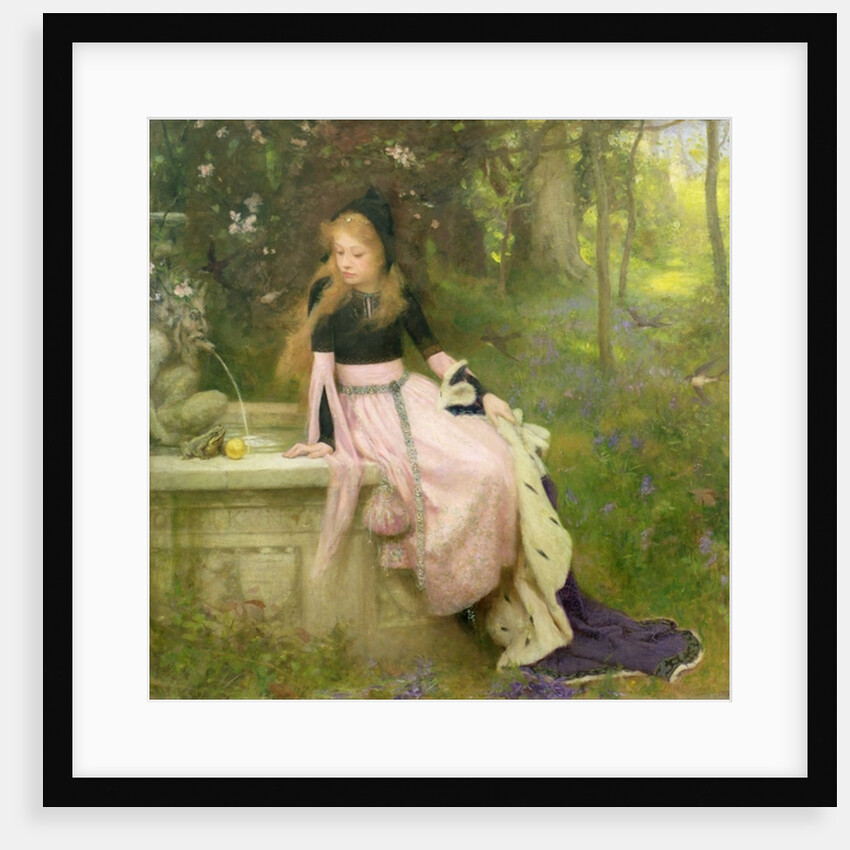 The Princess and the Frog, 1894 by William Robert Symonds