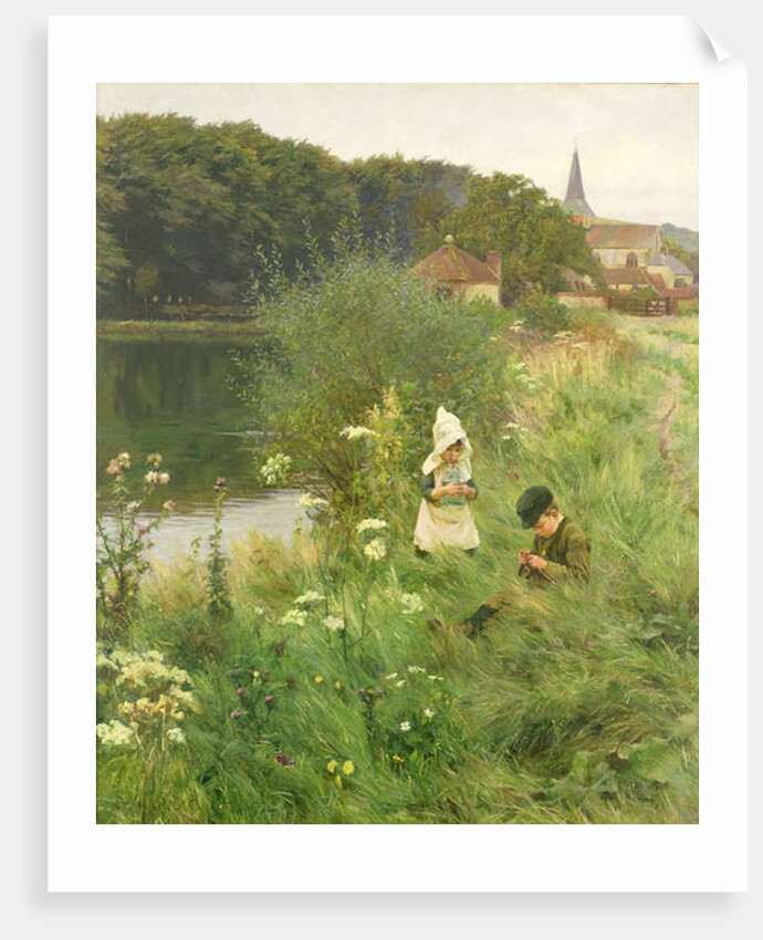 Saturday Afternoon, 1893 by Gunning King