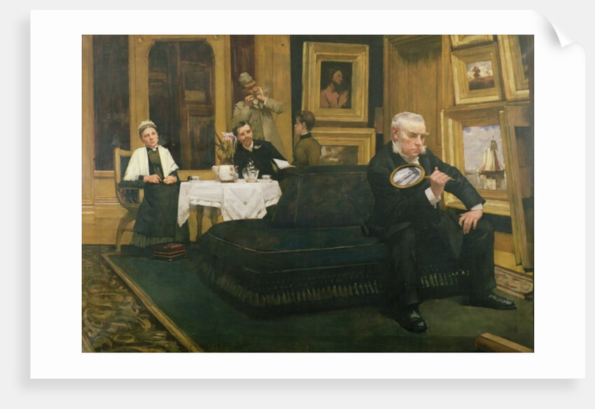 The Connoisseur, 1887 by Henry Herbert La Thangue