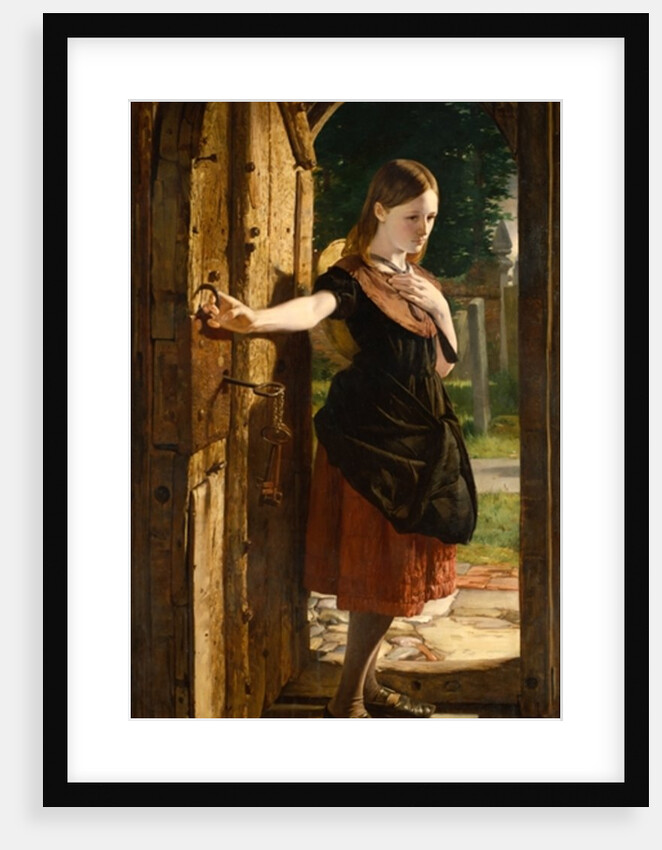 Little Nell leaving the Church by James Lobley