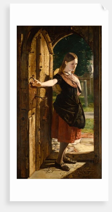 Little Nell leaving the Church by James Lobley