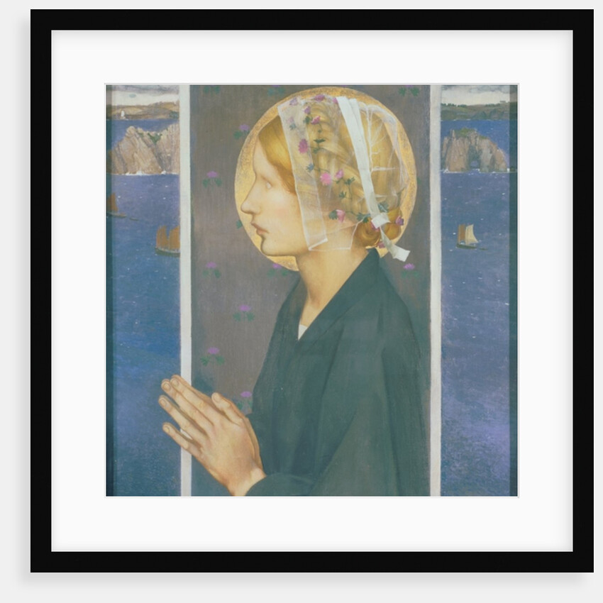 A Madonna of Brittany, 1913 by Edward Reginald Frampton