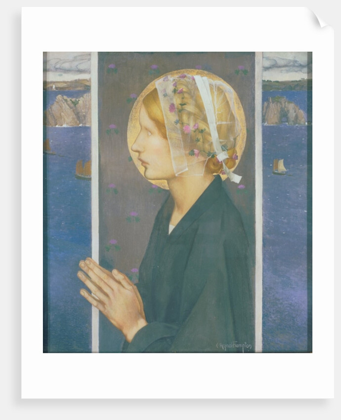 A Madonna of Brittany, 1913 by Edward Reginald Frampton