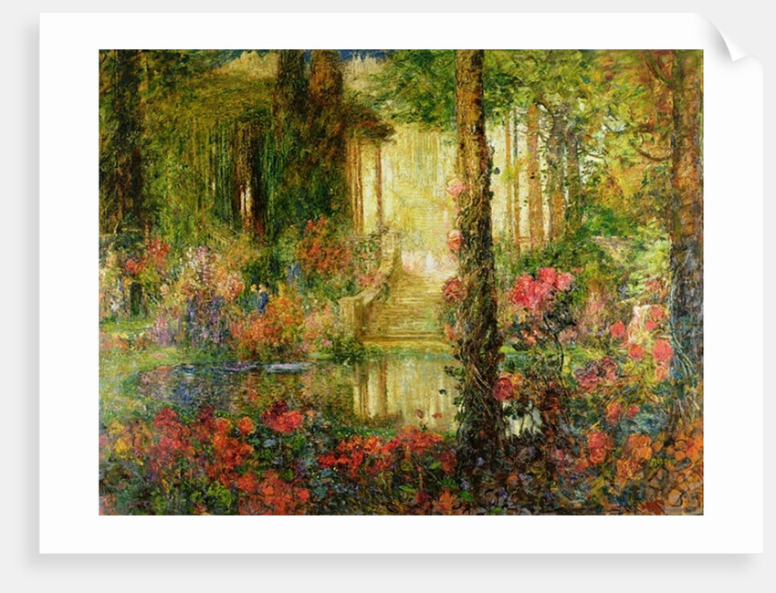The Garden of Enchantment, 1914 by Thomas Edwin Mostyn