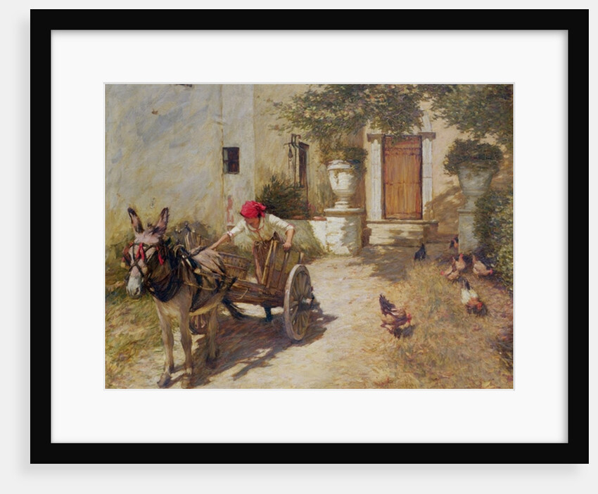 Farm Yard Scene, 1905 by Henry Herbert La Thangue