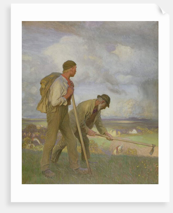 The Boy and the Man, 1908 by George Clausen