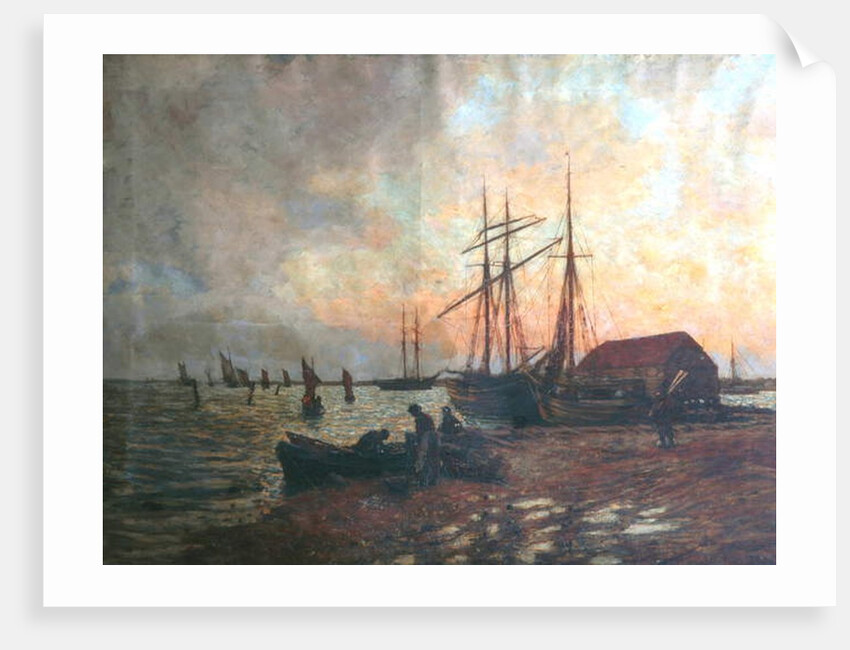 Return of the boat, Shoreham by Charles James