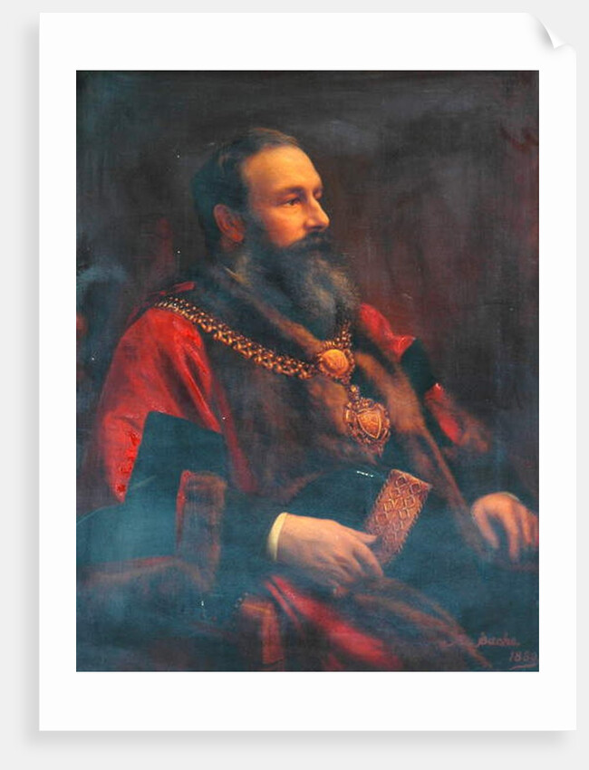 Sir Angus Holden, 1880 by Oscar Albert Leopold Sachs