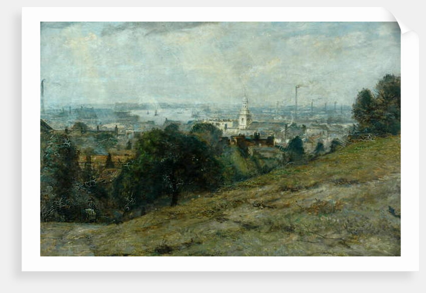 View from Greenwich Hill by James Stevens Hill