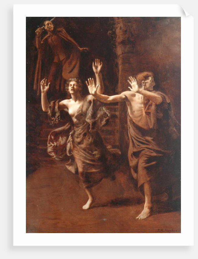 The Expulsion by Edward Robert Hughes