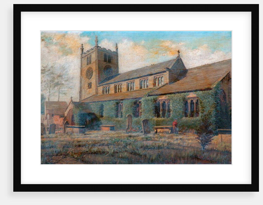Parish church, Bingley, c.1892 by Unknown Artist