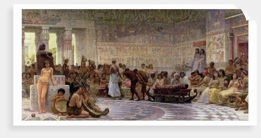 An Egyptian Feast, 1877 by Edwin Longsden Long