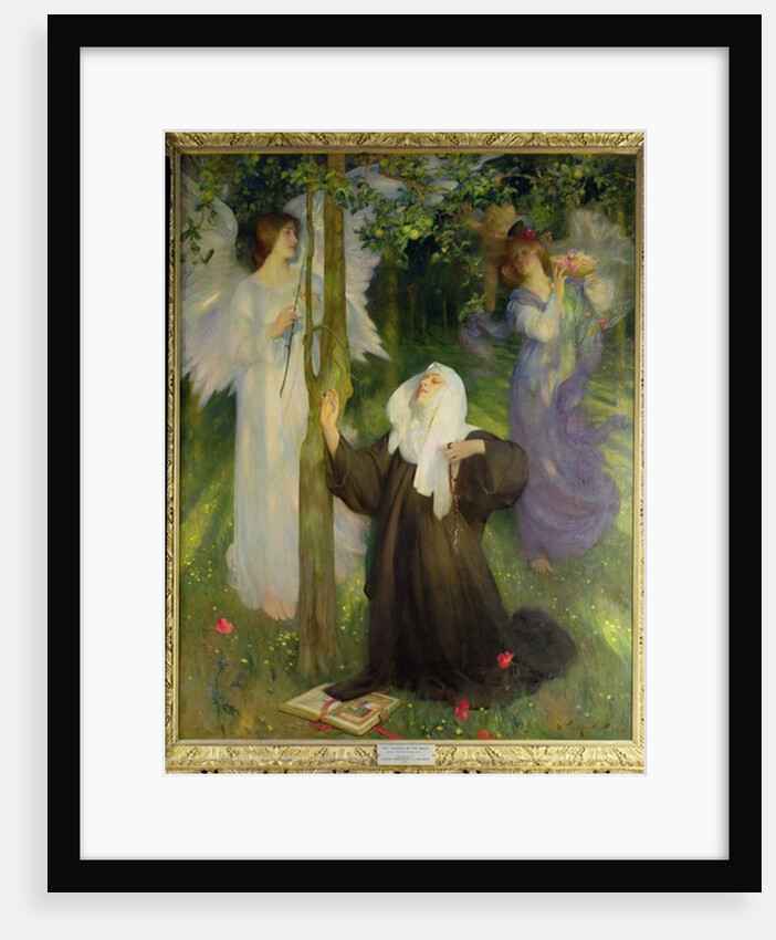 The Cloister or the World, 1896 by Arthur Hacker