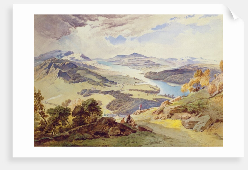 Windermere from Ormot Head by William 'de Lond' Turner