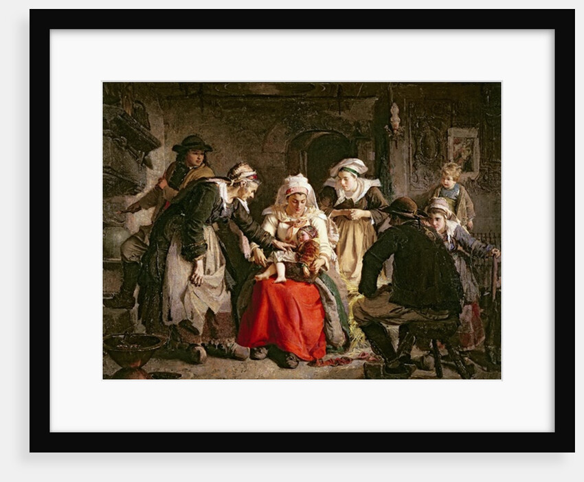 A Breton Sorceress, 1872 by Robert Wylie