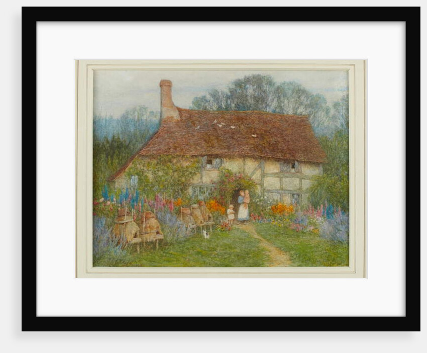 A Surrey Cottage, 1880 by Helen Allingham