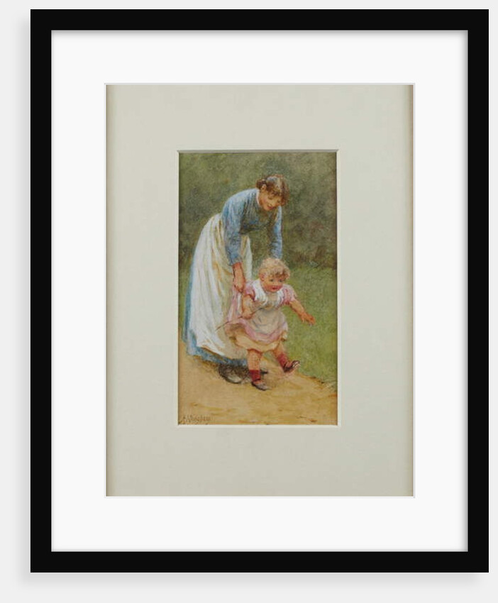 Henry with Nurse, 1884 by Helen Allingham