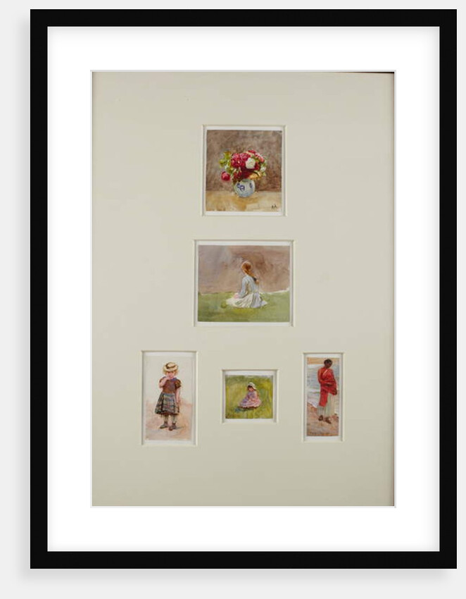 Five sketches by Helen Allingham