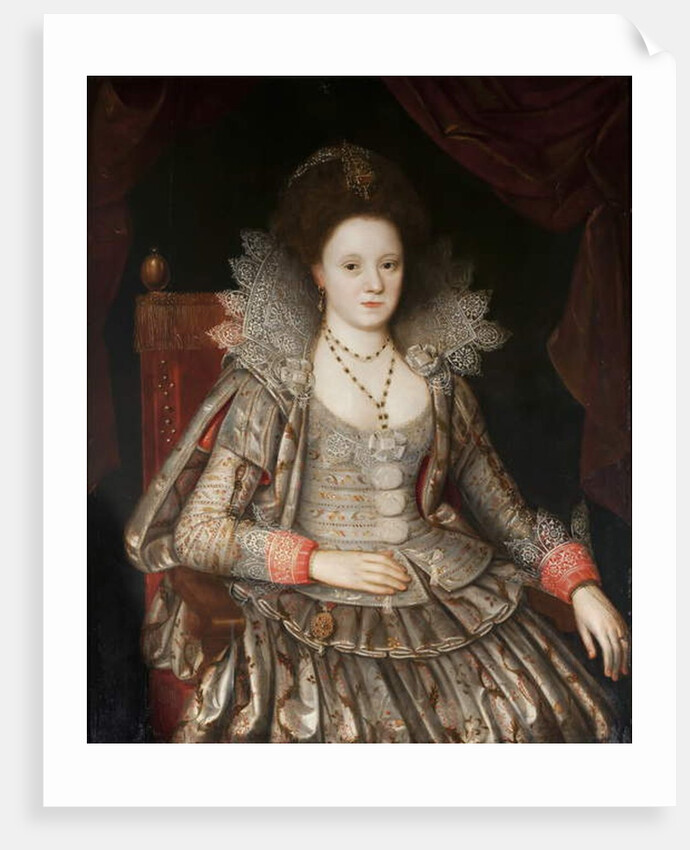 Portrait of a Lady, c.1612 by English School
