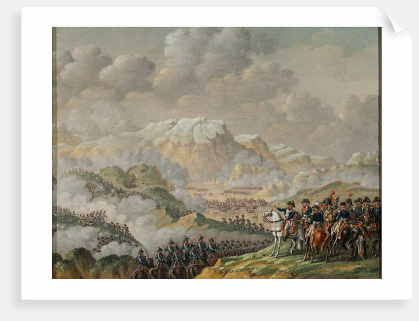 Battle of Rivoli, 13th January 1797, 1835 by G. Beaufort
