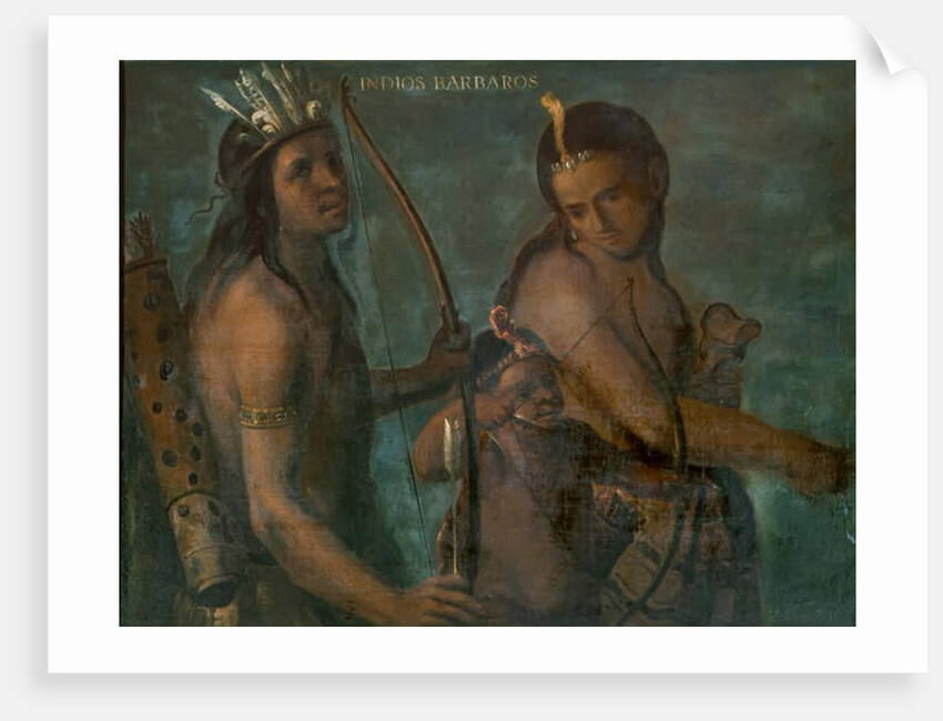 Barbarian Indians, c.1715 by Juan Rodriguez Juarez