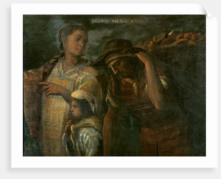 Mexican Indians, c.1715 by Juan Rodriguez Juarez