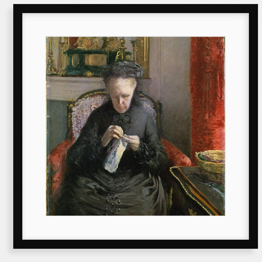 Madame Martial Caillebotte, 1877 by Gustave Caillebotte