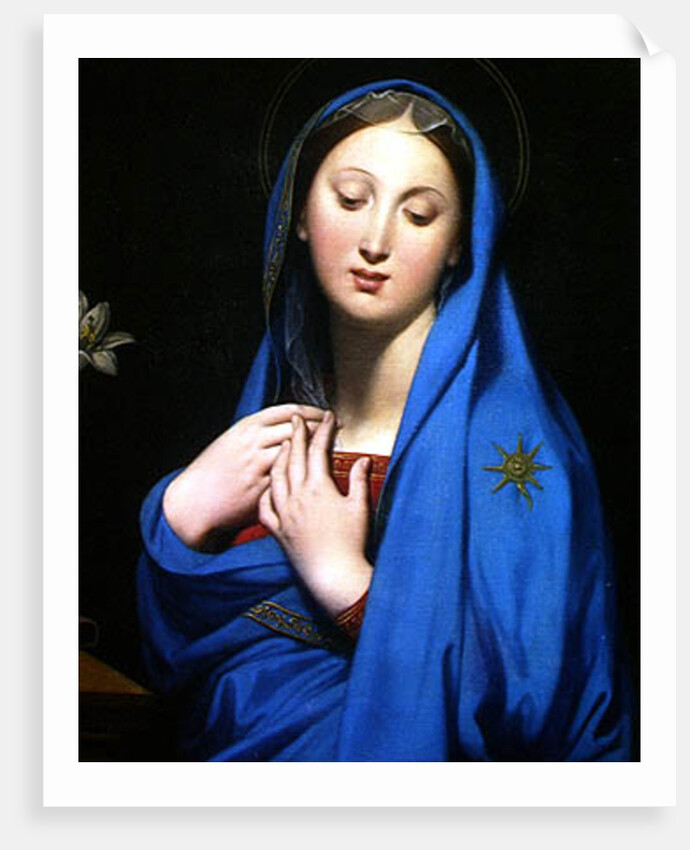 Virgin of the Adoption, 1858 by Jean Auguste Dominique Ingres