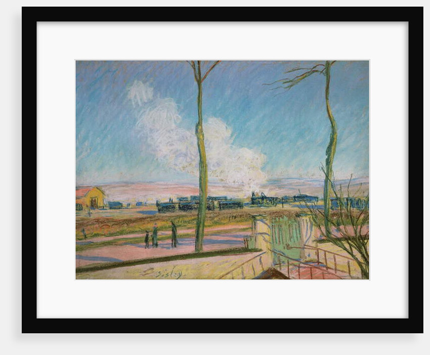 The Goods Station by Alfred Sisley