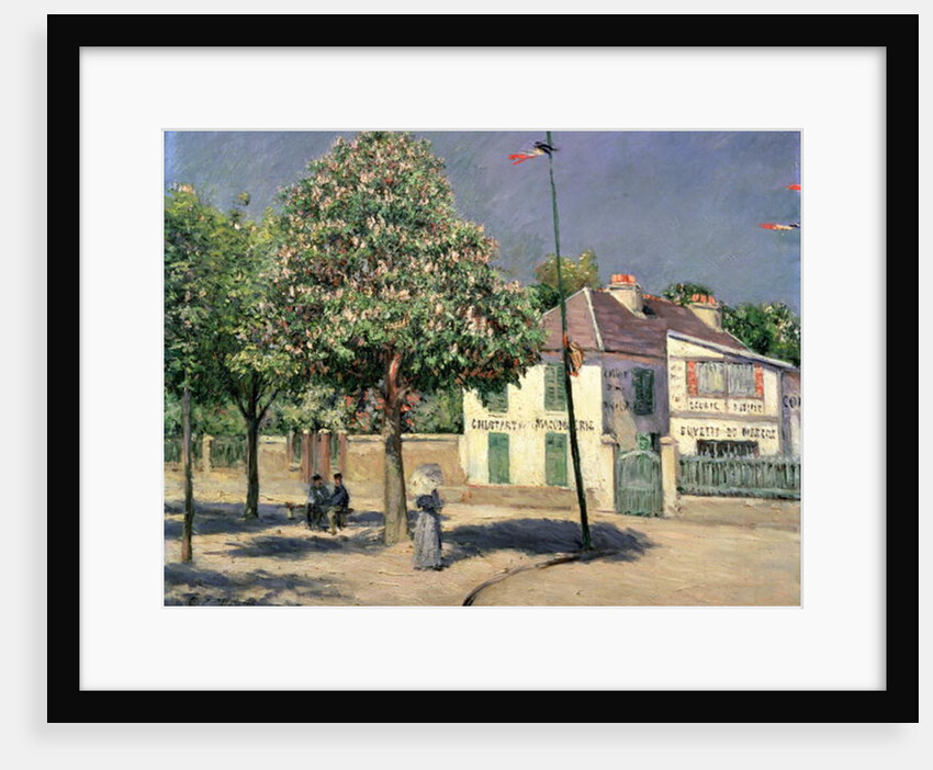 Walk at Argenteuil, 1883 by Gustave Caillebotte