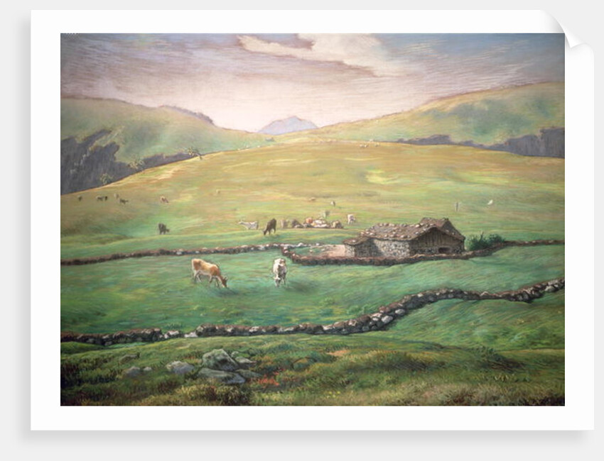 Grazing in the Vosges by Jean-Francois Millet