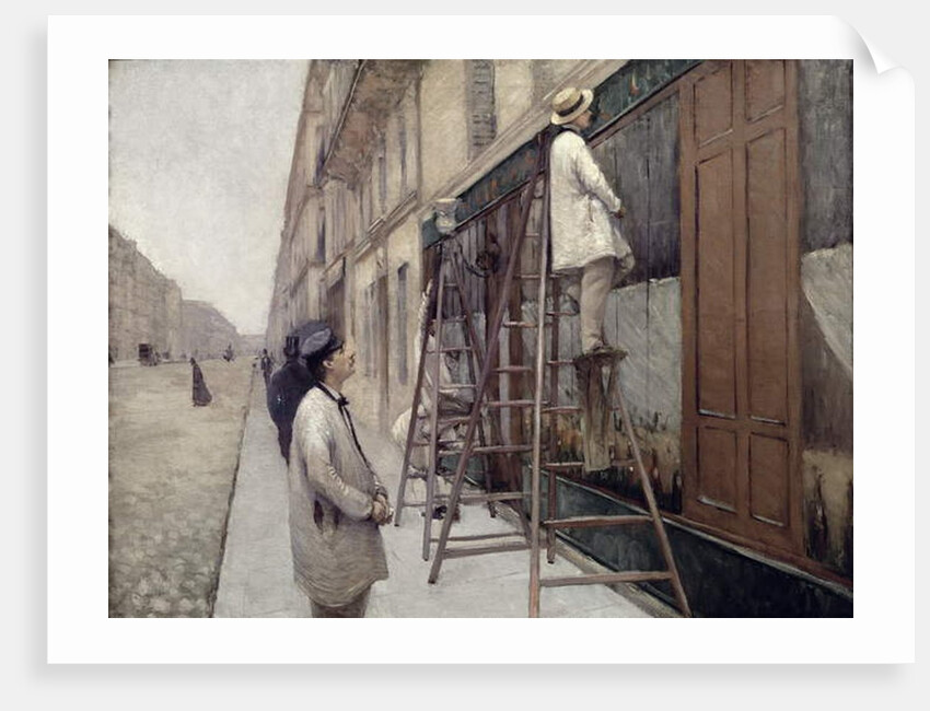 The Painters, 1877 by Gustave Caillebotte