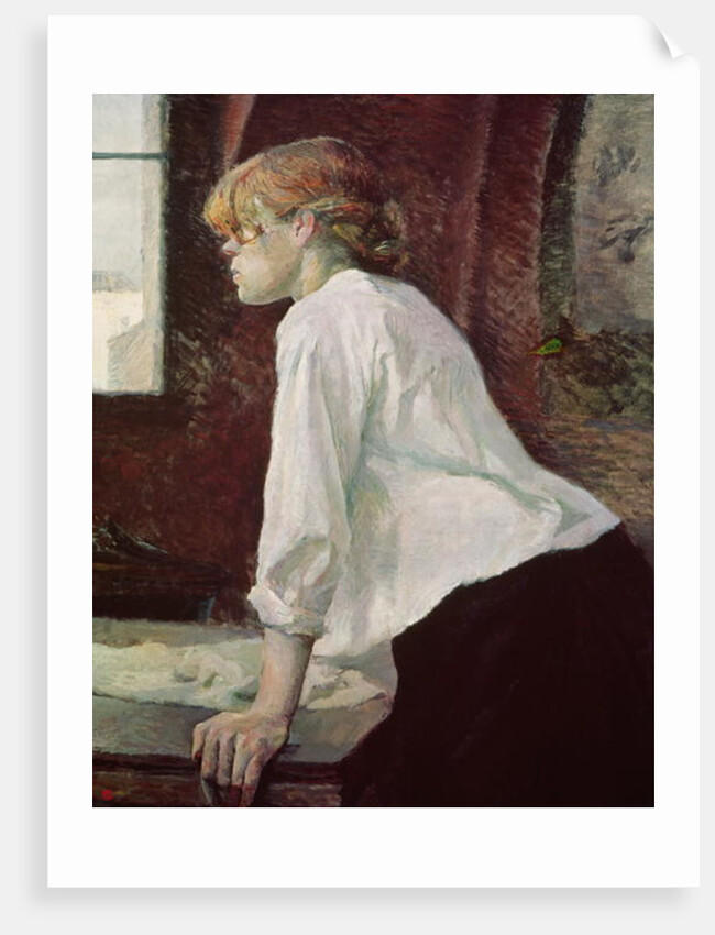 The Laundress, 1889 by Henri de Toulouse-Lautrec