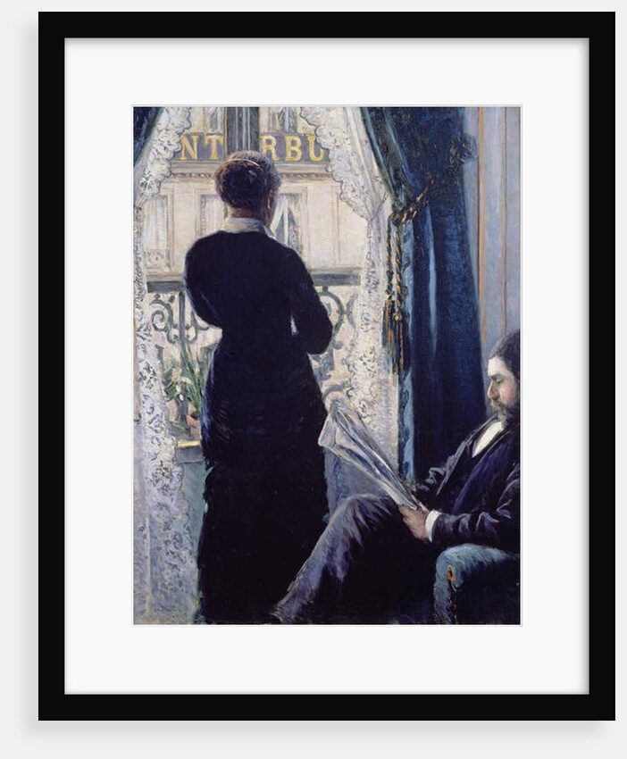 Interior, Woman at the Window, 1880 by Gustave Caillebotte