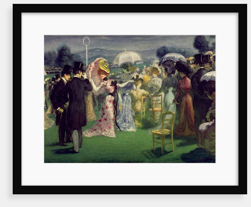 At the Races, c.1895 by Louis Anquetin