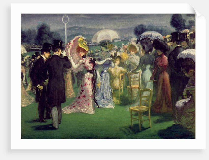 At the Races, c.1895 by Louis Anquetin