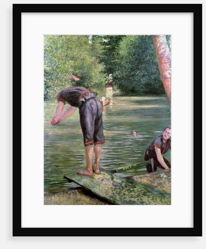 Bathers on the Banks of the Yerres, 1878 by Gustave Caillebotte