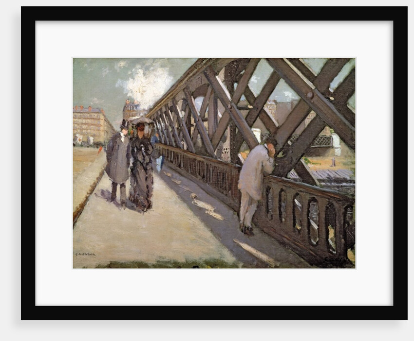 Study for Le Pont de l'Europe by Gustave Caillebotte