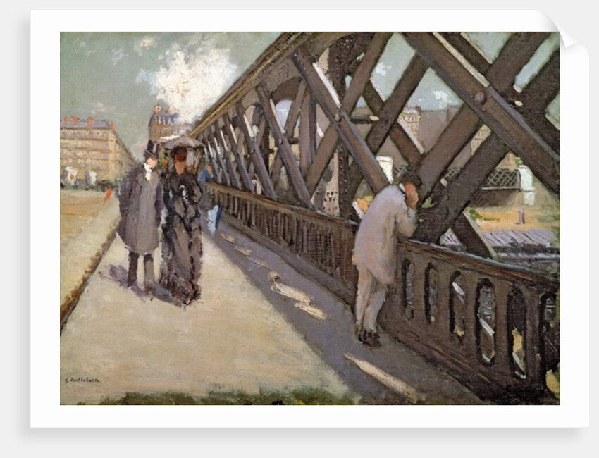 Study for Le Pont de l'Europe by Gustave Caillebotte