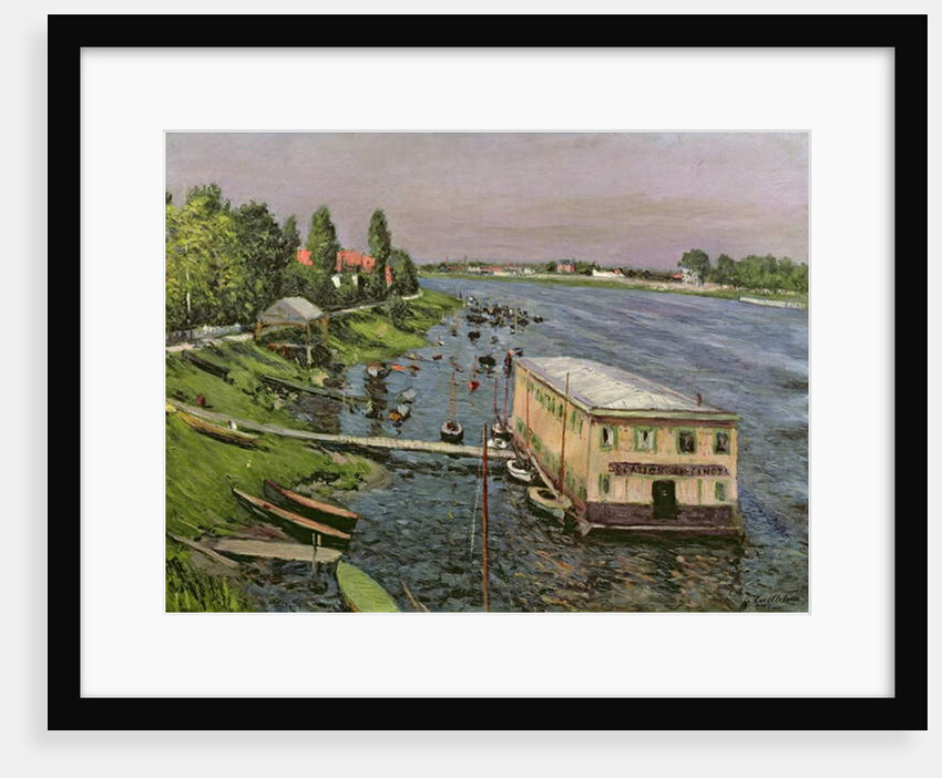 The Pontoon at Argenteuil, c.1886-87 by Gustave Caillebotte